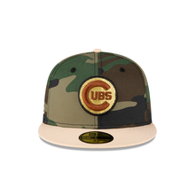 Load image into Gallery viewer, Chicago Cubs New Era 59Fifty Wrigley Field Side Patch 5950 Camouflage Fitted Cap