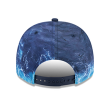 Load image into Gallery viewer, Chicago Cubs New Era Deep Water 9Fifty A Frame 950AF Curved Bill Snapback Cap