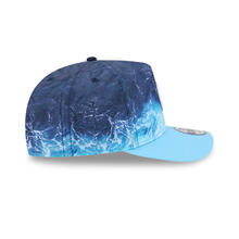 Load image into Gallery viewer, Chicago Cubs New Era Deep Water 9Fifty A Frame 950AF Curved Bill Snapback Cap