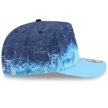 Load image into Gallery viewer, Chicago Cubs New Era Deep Water 9Fifty A Frame 950AF Curved Bill Snapback Cap