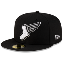 Load image into Gallery viewer, Chicago White Sox New Era 59fifty 5950 Black &amp; White Fitted Hat 60670588