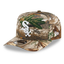 Load image into Gallery viewer, Chicago White Sox New Era Real Tree Camouflage 9Fifty 950 A Frame Pre-Curved Bill Snapback Hat