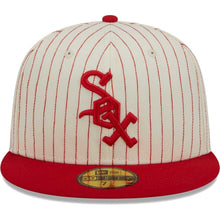 Load image into Gallery viewer, Chicago White Sox New Era Retro Script Red &amp; Cream 5950 Fitted Hat