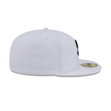 Load image into Gallery viewer, Chicago White Sox New Era 59fifty 5950 White &amp; Black Fitted Hat