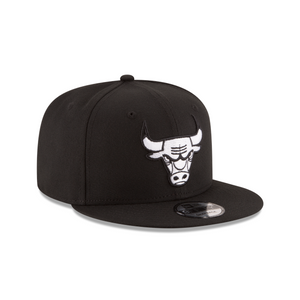 Chicago Bulls New Era 950 9Fifty Black & White Snapback