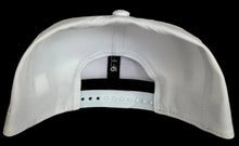 Load image into Gallery viewer, White Chicago Bulls New Era 950 9Fifty White on White WOW Snapback Hat baseball cap with '9FIFTY' logo 