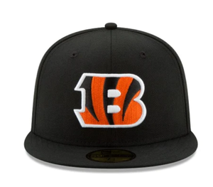 Cincinnati Bengals 59Fifty 5950 New Era Black Fitted Cap