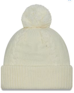 Cincinnati Bengals New Era Beanie Knit Hat Ivory