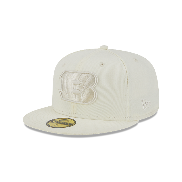 Cincinatti Bengals Ivory 59Fifty 5950 New Era Fitted Cap