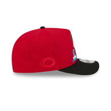 Load image into Gallery viewer, Cincinnati Reds New Era 9Fifty 950 A Frame Cartoon Design Pre Curved Bill Snapback Cap