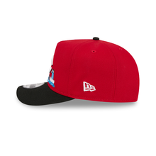Load image into Gallery viewer, Cincinnati Reds New Era 9Fifty 950 A Frame Cartoon Design Pre Curved Bill Snapback Cap
