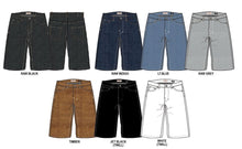 Load image into Gallery viewer, Relaxed Fit Clean Cut Denim Shorts by Bleecker &amp; Mercer # DS2550
