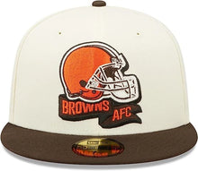 Load image into Gallery viewer, Cleveland Browns New Era 59Fifty 5950 AFC Sideline Fitted Hat