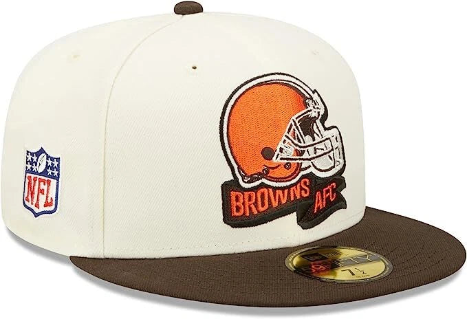 Cleveland Browns New Era 59Fifty 5950 AFC Sideline Fitted Hat