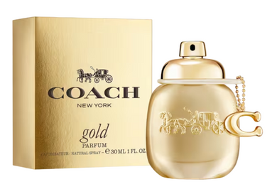 Coach New York Gold Parfum 1.0 Fl oz Unisex