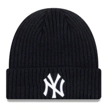 Load image into Gallery viewer, Core Classic New York Yankees New Era Lined Knit Navy Beanie