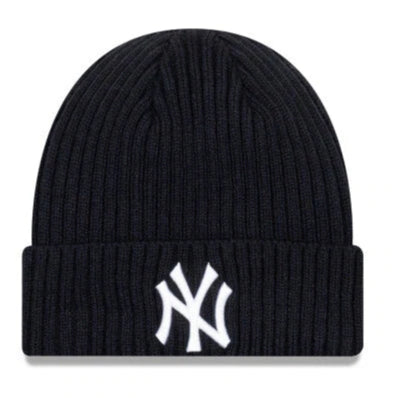 Core Classic New York Yankees New Era Lined Knit Navy Beanie