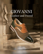 Load image into Gallery viewer, Genuine Leather with Lightweight Sole Lace up Shoe by Giovanni - Sinclair
