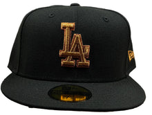 Load image into Gallery viewer, Los Angeles Dodgers New Era LA Dodgers Authentic Metallic Pop 59FIFTY 5950 Fitted Hat