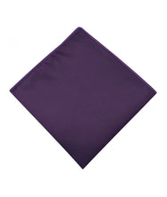 Load image into Gallery viewer, Solid Color Microfiber Pocket Squares - Hankies 10" X 10" in 35 Colors