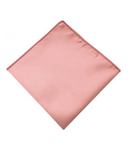 Load image into Gallery viewer, Solid Color Microfiber Pocket Squares - Hankies 10" X 10" in 35 Colors