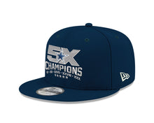 Load image into Gallery viewer, Dallas Cowboys 5X Champs New Era 9Fifty 950 Snapback Hat