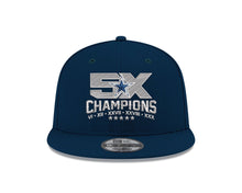 Load image into Gallery viewer, Dallas Cowboys 5X Champs New Era 9Fifty 950 Snapback Hat