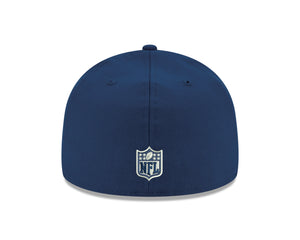 Dallas Cowboys New Era 59Fifty 5950 Navy on Navy Star with White Outline Classic Fitted Cap