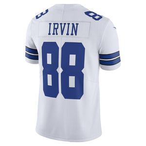 Dallas Cowboys Legend Michael Irvin #88 Nike White & Navy Vapor Limited Jersey
