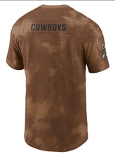 Load image into Gallery viewer, Dallas Cowboys Nike Salute to Service Sideline Short Sleeve Cotton T-Shirt