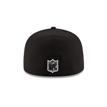 Load image into Gallery viewer, Denver Broncos New Era 59fifty 5950 Black &amp; White Fitted Hat
