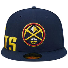 Load image into Gallery viewer, Denver Nuggets New Era 59Fifty 5950 Fitted Side Graphic Arch Logo Hat