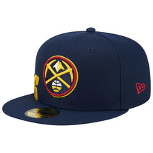 Load image into Gallery viewer, Denver Nuggets New Era 59Fifty 5950 Fitted Side Graphic Arch Logo Hat