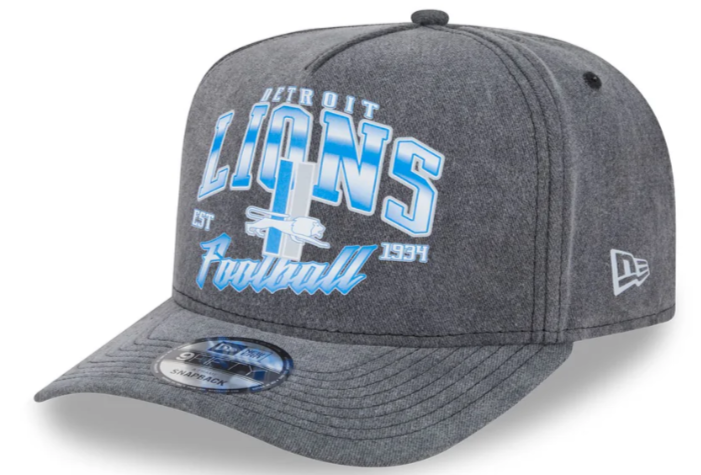 Detroit Lions 950 9fifty A Frame New Era Snapback Hat