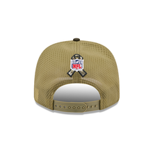 Load image into Gallery viewer, Detroit Lions New Era 9Seventy 970 Salute to Service Stretch Snap On-Field Curved Bill Snapback Cap