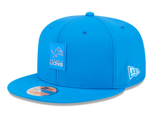 Load image into Gallery viewer, Detroit Lions New Era 5950 Sideline 59Fifty Performance Tech Fitted Cap