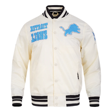 Load image into Gallery viewer, Detroit Lions Retro Classic Rib Satin Pro Standard Jacket