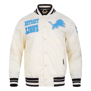 Detroit Lions Retro Classic Rib Satin Pro Standard Jacket