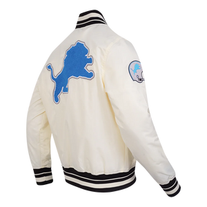 Detroit Lions Retro Classic Rib Satin Pro Standard Jacket