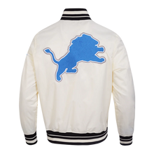 Load image into Gallery viewer, Detroit Lions Retro Classic Rib Satin Pro Standard Jacket