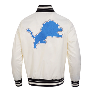 Detroit Lions Retro Classic Rib Satin Pro Standard Jacket