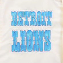 Load image into Gallery viewer, Detroit Lions Retro Classic Rib Satin Pro Standard Jacket