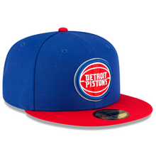 Load image into Gallery viewer, Detroit Pistons 59Fifty 5950 New Era Fitted Hat