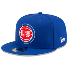 Load image into Gallery viewer, Detroit Pistons New Era 9Fifty 950 Blue Red &amp; White Snapback Hat