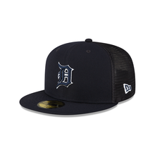 Load image into Gallery viewer, Detroit Tigers Fitted New Era 59Fifty 5950 Trucker Cap
