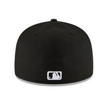 Load image into Gallery viewer, Detroit Tigers New Era 59Fifty 5950 Black Fitted Hat with White D Logo