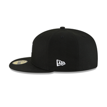 Load image into Gallery viewer, Detroit Tigers New Era 59Fifty 5950 Black Fitted Hat with White D Logo