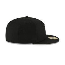 Load image into Gallery viewer, Detroit Tigers New Era 59Fifty 5950 Black Fitted Hat with White D Logo