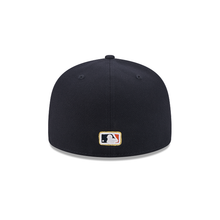 Load image into Gallery viewer, Detroit Tigers New Era 5950 Fitted Hat with 59Fifty Gold Colored Metal Pin