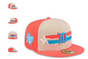 Detroit Tigers New Era 59Fifty 5950 All Star Game ASG Fitted Hat